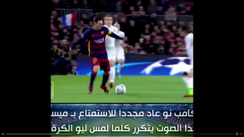 A szupercsel, amit Messitől is ritkán láthat