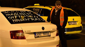 A prágai taxisok is tiltakoznak az Uber ellen