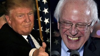 Megtörtént: Trump és Sanders is besöpörte a győzelmet