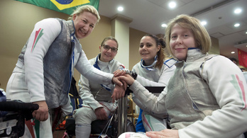 Világkupát nyert a női kerekes székes tőrválogatott Egerben