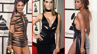 Szexis, kurvás és ufós ruhák következnek a Grammyről