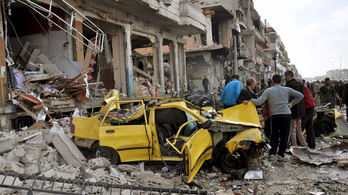 Majdnem ötvenen haltak meg egy szíriai pokolgépes támadásban