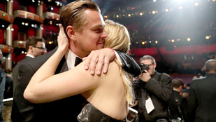 Hát persze, hogy Winslet ott volt, amikor DiCaprio nyert!