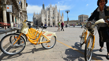 Milánóban fizetni akarnak a bringázásért