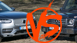 SUV-párbaj 1: Mercedes G – Volvo XC90