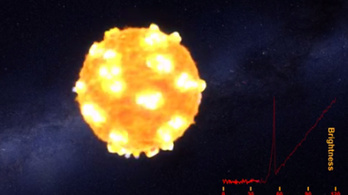 Felrobbanó csillag lökéshullámát észlelte a NASA