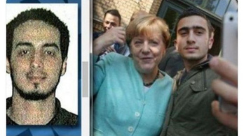 Nem, Merkel nem lőtt közös szelfit egy terroristával