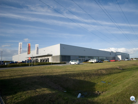 A magdeburgi gyár - csak a kerítésen kívülről fotózhattam