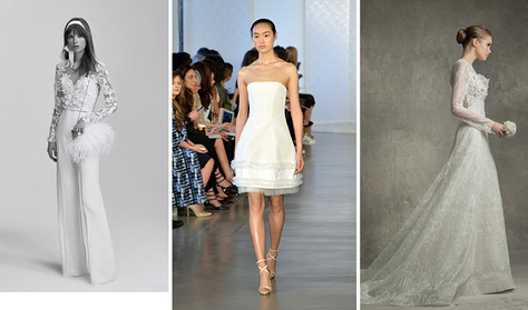 Íme a legújabb menyasszonyi ruha trendek