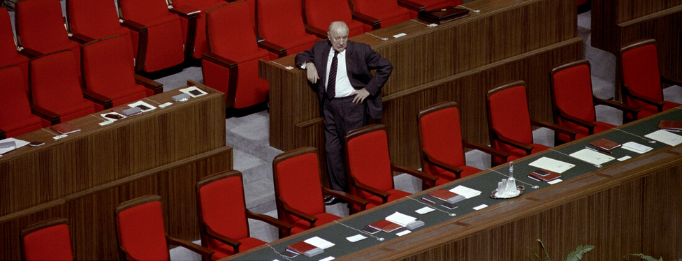 1986.03.05. Moszkva
                        Kádár János az SZKP XXVII. Kongresszusának szünetében.