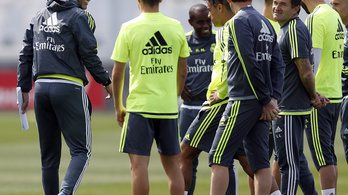 Zidane nehezített: beállt az edzésre