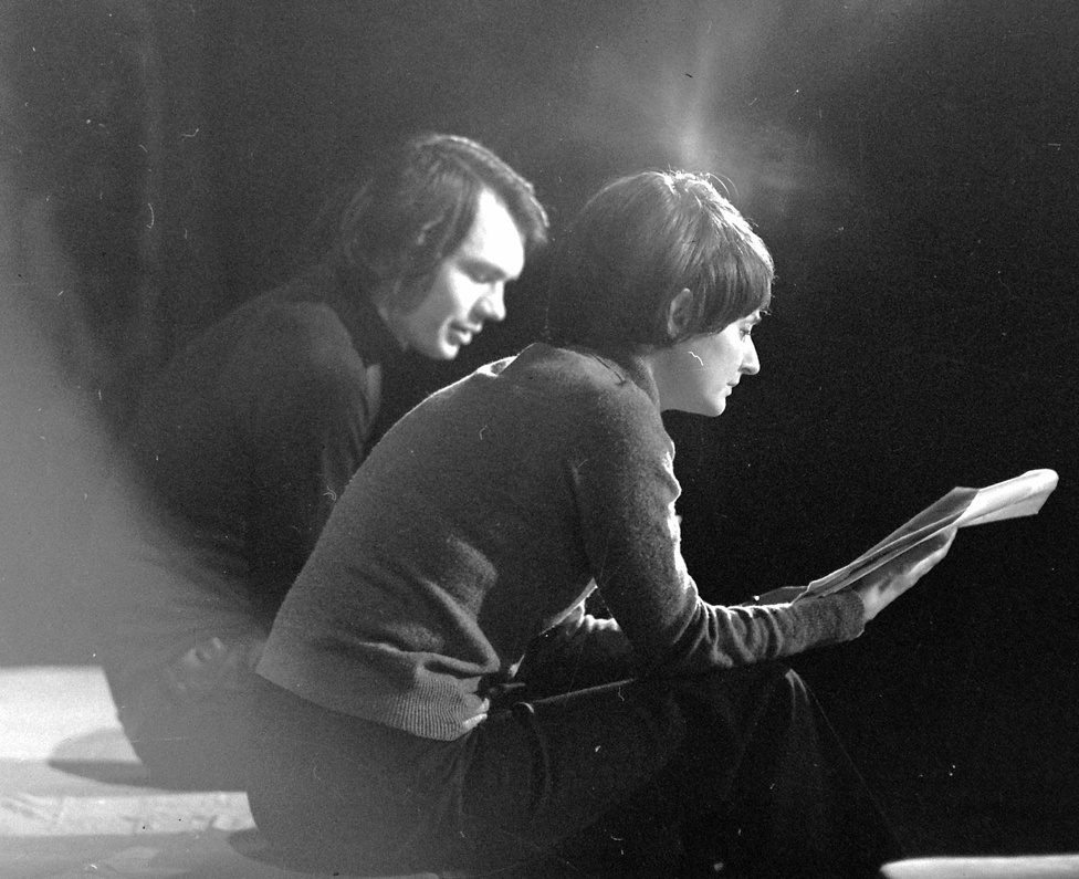 1974: Sólyom Kati és Sipeki Tibor.
                        