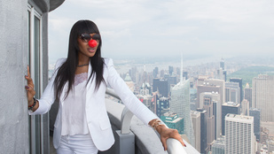 Naomi Campbell így csinált magából bohócot az Empire State Building tetején