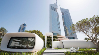 Dubajban kinyomtattak egy 250 négyzetméteres házat