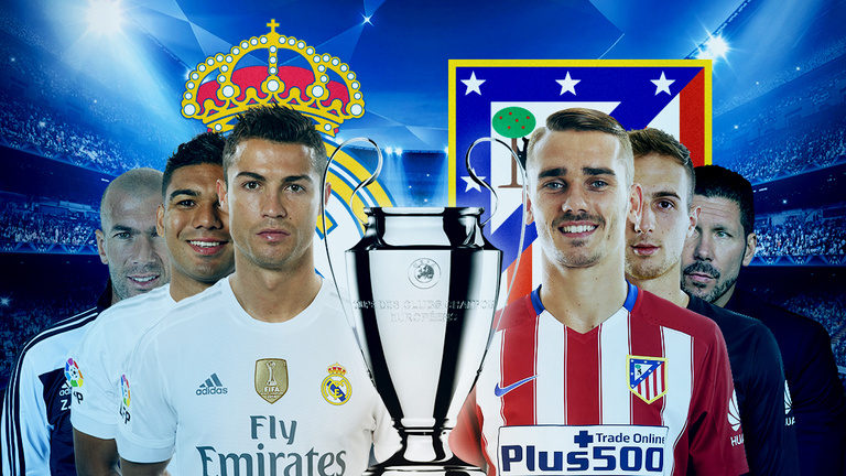 Real Madrid-Atlético Madrid BL-döntő