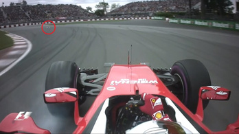 Vettel szörnyű pillanatokat élt át Montrealban