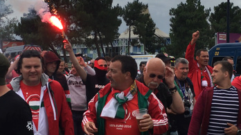 A magyar ultrák már a bordeaux-i stadionnál hangolnak