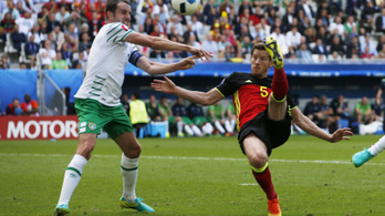 Belgium megérkezett az Eb-re: 3-0 az írek ellen