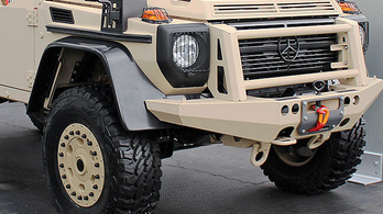 Új katonai autók a Mercedestől