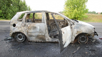 Elrabolta segítője kocsiját a megégett sofőr