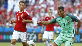 Ronaldo Némethnek súgta, hogy jó az eredmény