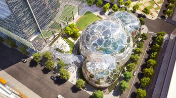 Óriás üvegházakat épít az Amazon