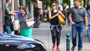 Eva Mendes kezd beépülni Budapest utcaképébe