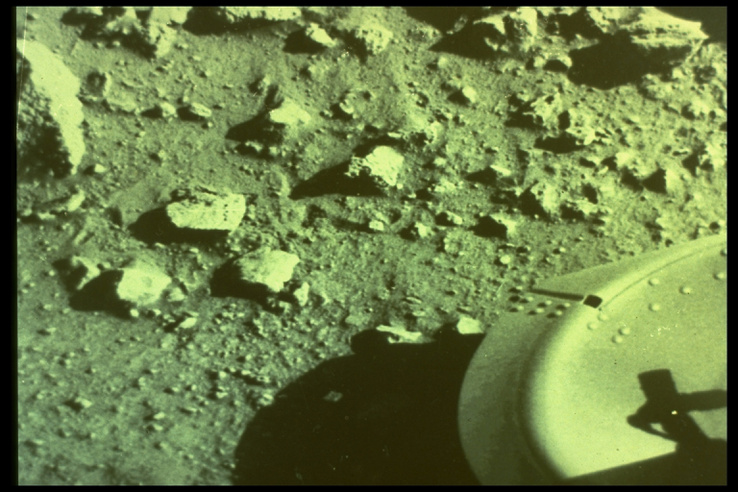 A Viking–1 készítette az első fotót a Mars felszínéről