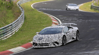 Álcázott Lamborghinik a Nürburgringen