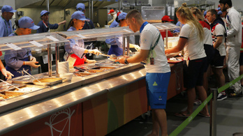 Pizza és tészta: mindenki ezt eszi az olimpiai faluban