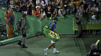 Kiszabadult a liftből, és kiverte Djokovicsot az olimpiáról