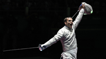 Itt az 5. arany: Szilágyi Áron megvédte olimpiai bajnoki címét kardban