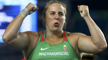 Márton Anita országos csúccsal olimpiai bronzérmes súlylökésben