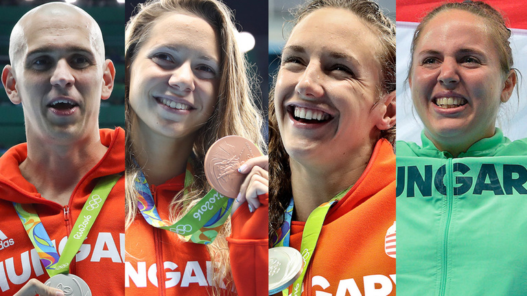 Négy magyar érmet hozott az olimpiai szuperhajnal