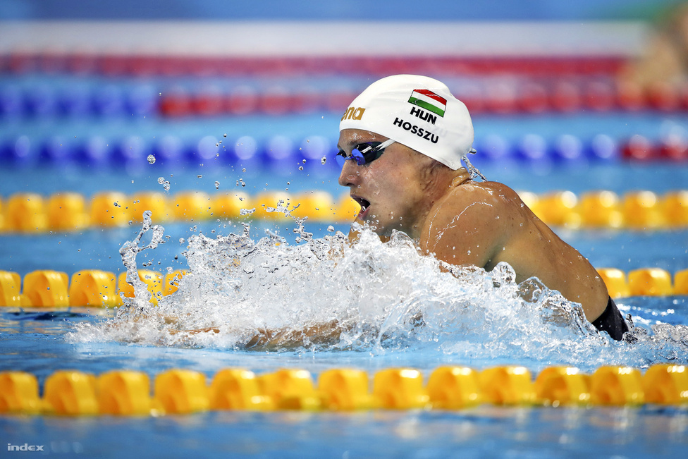 Hosszú Katinka, aki három aranya mellett egy ezüstérmet is begyűjtött a riói olimpián, így a legeredményesebb magyar sportoló lett. 400 méter vegyesen elképesztő világcsúcsot úszott.