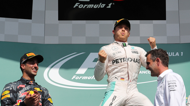 Rosberg simán nyerte a Belga GP-t, de Hamilton az igazi nyertes