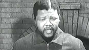 Előkerült Nelson Mandela első tévéinterjúja