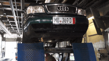 Így kapott magyar rendszámot az Audi