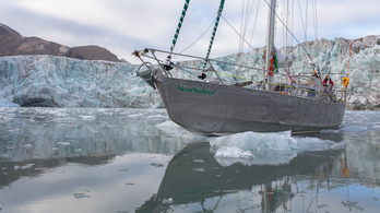 Globális felmelegedés: először hajózták körbe az Északi-sarkot nyáron