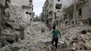 Nyolcvanöten meghaltak Aleppó bombázásában