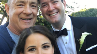 Tom Hanks kocogás közben tett emlékezetessé egy esküvőt