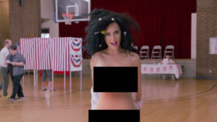 Katy Perry meztelenül buzdít szavazásra
