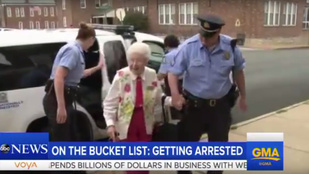 102 évesen végre teljesült a néni álma: letartóztatták