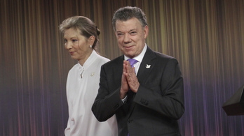 A kolumbiai elnök a polgárháború áldozatainak adja a Nobel-díj pénzjutalmát
