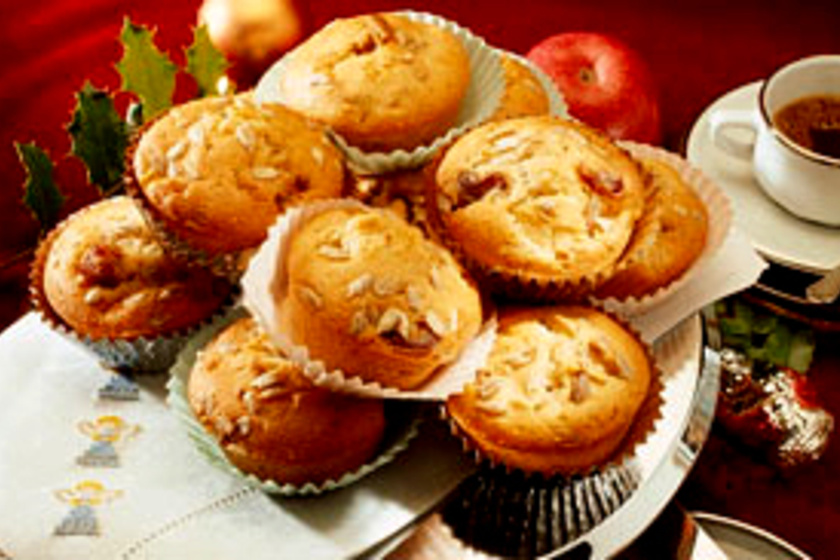 Puha, fűszeres adventi muffin