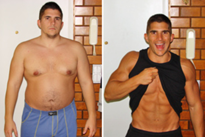 Fotókon az elképesztő változás! 35 kilót dobott le egy év alatt, ma edzőként dolgozik