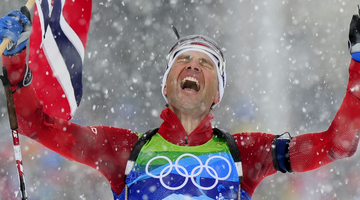 Björndalen hatszoros olimpiai bajnok lett