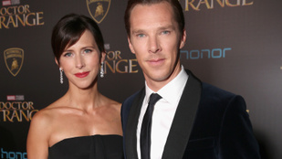 Úton van Benedict Cumberbatch és Sophie Hunter második gyermeke