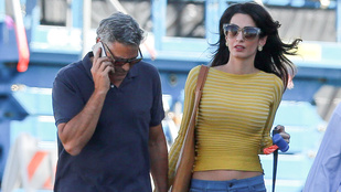 George Clooney-t szemrevaló hippinek öltözve lepte meg a felesége