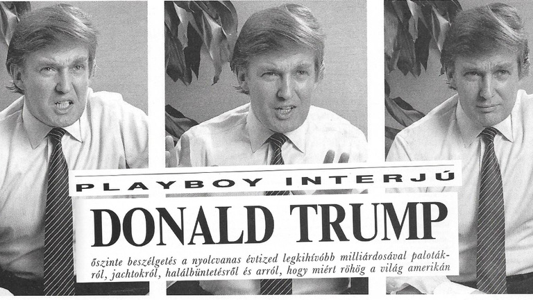 Már 1990-ben azt olvashattuk magyarul Trumpról, hogy nem akar elnök lenni